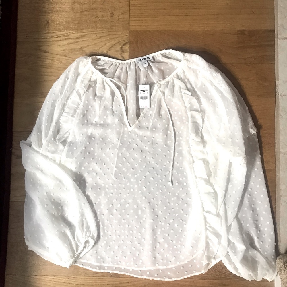 NWT express blouse size large